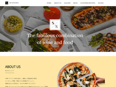  飲食店サイト（スクール課題）