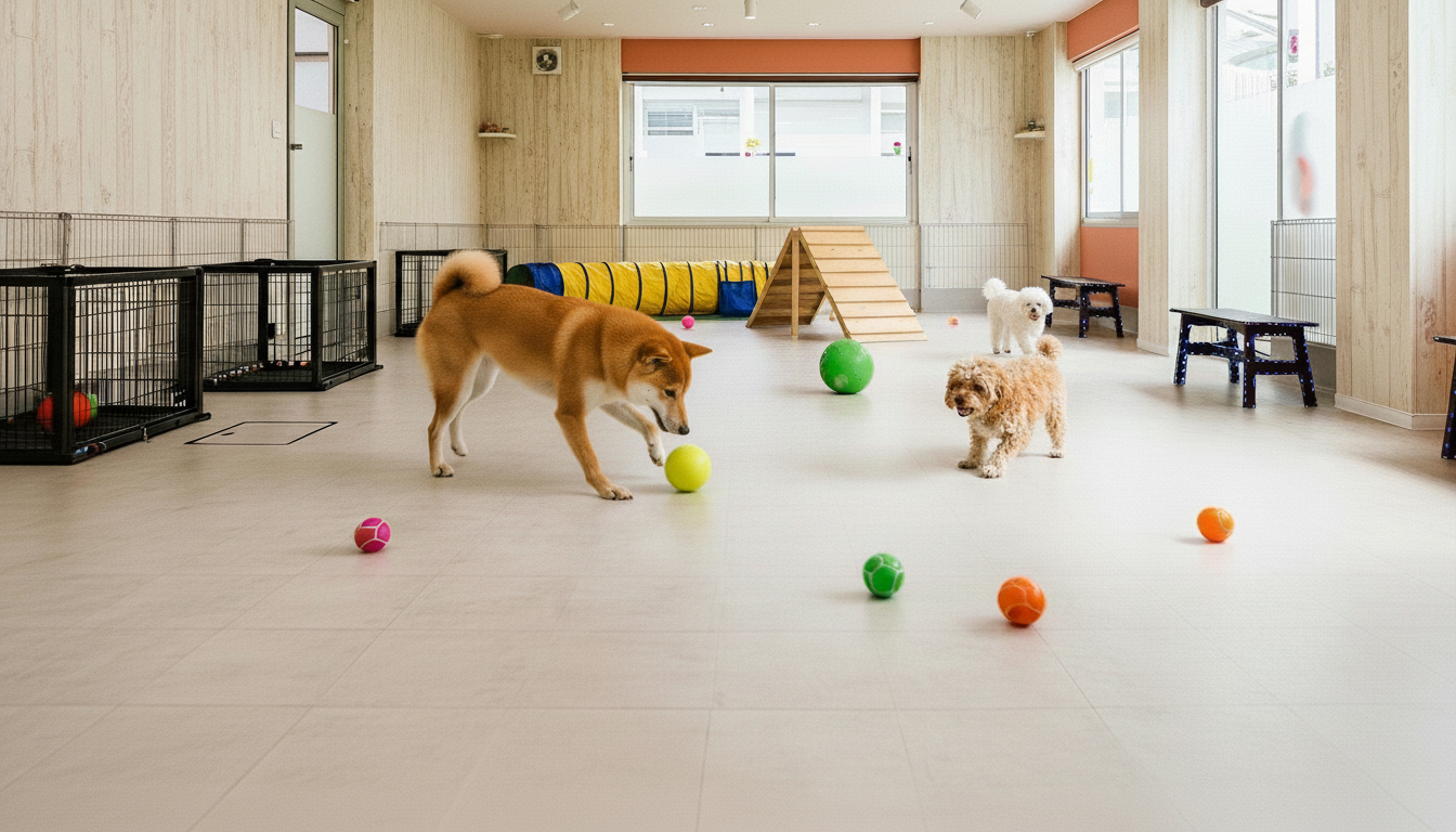 屋内ドッグラン